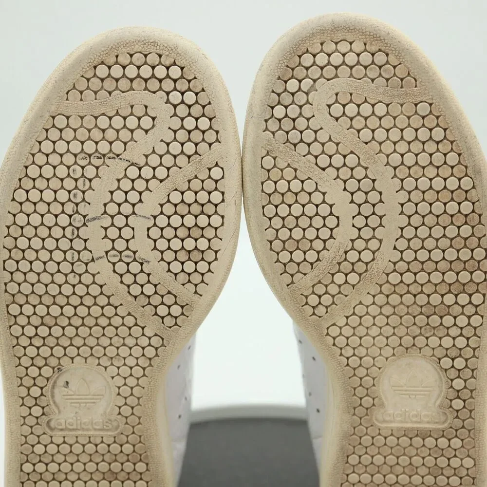 adidas Stan Smith White Copper Womens Size 7.5 Shoes Lace Up Sneakers Leather